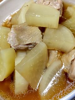 超簡単★茅乃舎だしで♡鶏と大根の煮物-レシピのメイン写真
