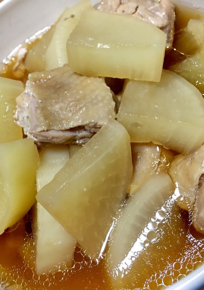超簡単★茅乃舎だしで♡鶏と大根の煮物-レシピのメイン写真