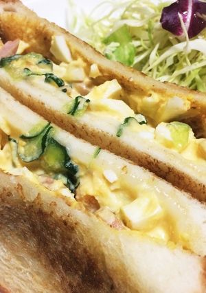 カフェタマゴサンド-レシピのメイン写真