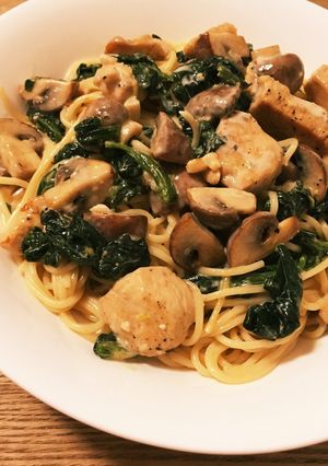 レモンが決め手！さっぱりクリームパスタ-レシピのメイン写真