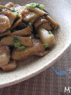 鶏肉とエリンギの味噌バター炒め-レシピのメイン写真
