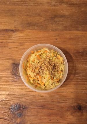 きゃべつとにんじん玉ねぎのごまみそサラダ-レシピのメイン写真