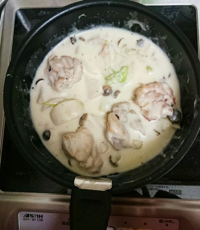 カブとチキンのクリーム煮-レシピのメイン写真