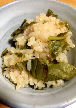 大根の葉で炊き込みご飯☆-レシピのメイン写真