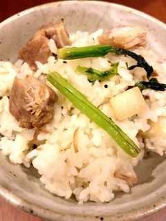 カブと塩豚の混ぜご飯-レシピのメイン写真