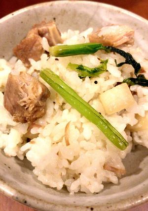 カブと塩豚の混ぜご飯-レシピのメイン写真