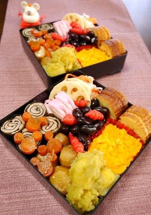 2018’おせち！ミニお重の作り方-レシピのメイン写真