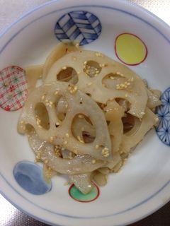 れんこんの炒め煮-レシピのメイン写真