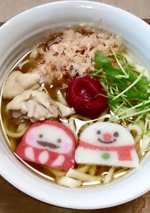 ヤマキのだしパックで簡単年明けうどん-レシピのメイン写真