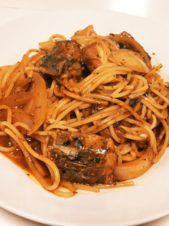 鯖の水煮缶のトマトパスタ☆イタリアン-レシピのメイン写真