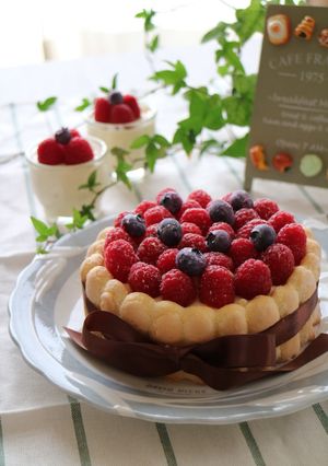 フルーツシャルロット-レシピのメイン写真