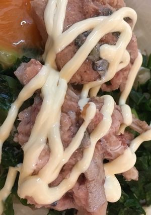激ウマ(^^)大根葉消費サバ缶丼-レシピのメイン写真