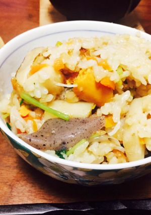 カンタン美味しい♪ ホタテ炊き込みご飯-レシピのメイン写真