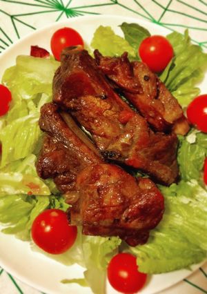 行列のできるスペアリブ-レシピのメイン写真