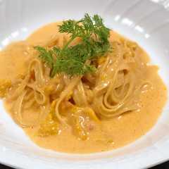 รูปของ ウニのクリームパスタ