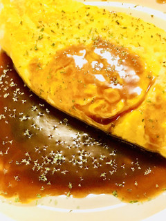 バルサミコバターソース☆プレーンオムレツ-レシピのメイン写真