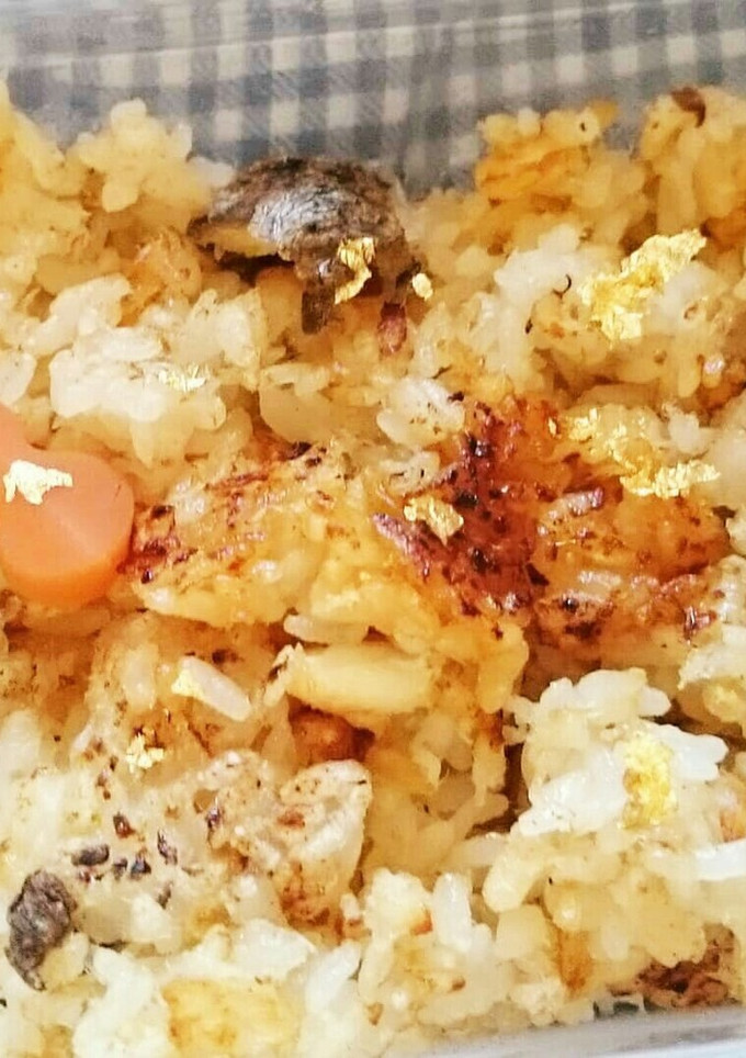 お正月の鯛で♪簡単！鯛めし風おこげ飯-レシピのメイン写真