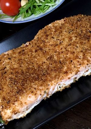 ヒルナンデス＊コストコサーモンパン粉焼き-レシピのメイン写真