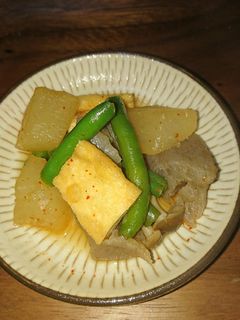 ピリ辛!大根とこんにゃくの煮物-レシピのメイン写真