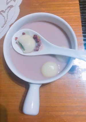 冬至抹茶紅豆牛奶湯圓-レシピのメイン写真