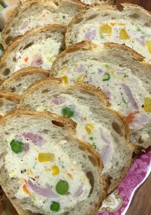 フランスパンの詰め物-レシピのメイン写真