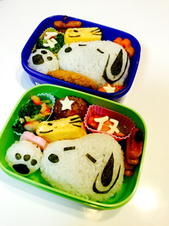 今年の干支弁当 スヌーピー♡-レシピのメイン写真