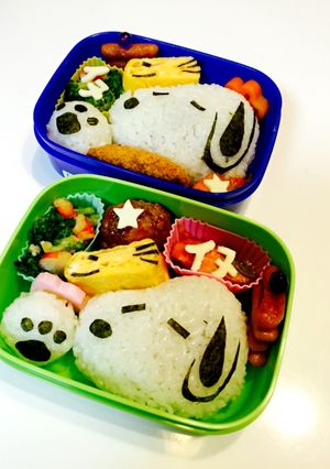今年の干支弁当 スヌーピー♡-レシピのメイン写真