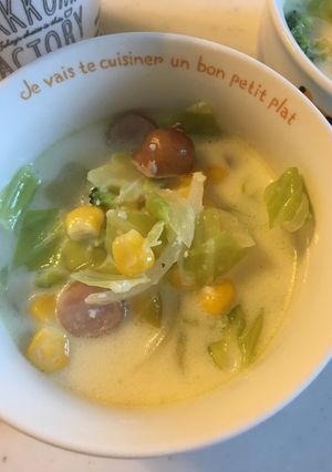 ミルクスープ-レシピのメイン写真