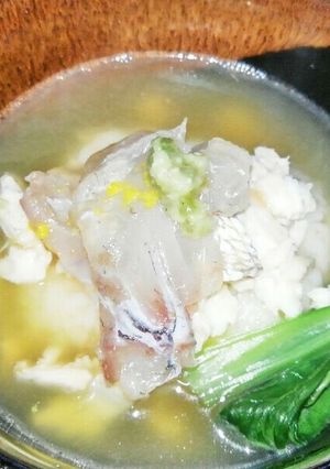 鯛茶漬け-レシピのメイン写真