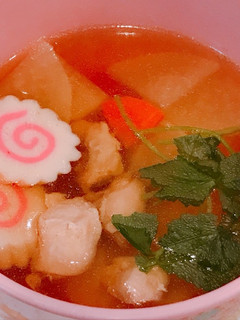 お雑煮に飽きたら、ちょい足し柚子香る雑煮-レシピのメイン写真