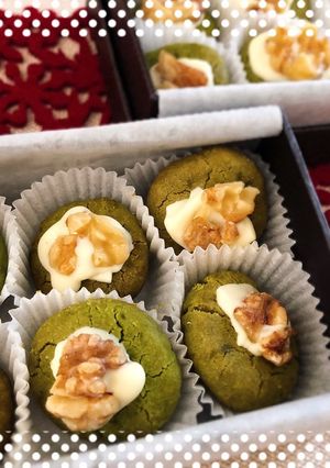 袋で簡単☆抹茶のホロホロクッキー☆-レシピのメイン写真