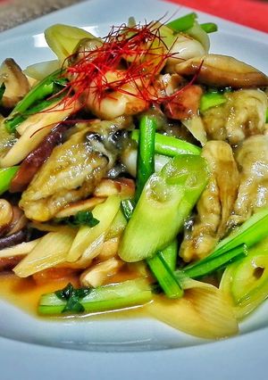 牡蠣と野菜のオイスター炒め-レシピのメイン写真