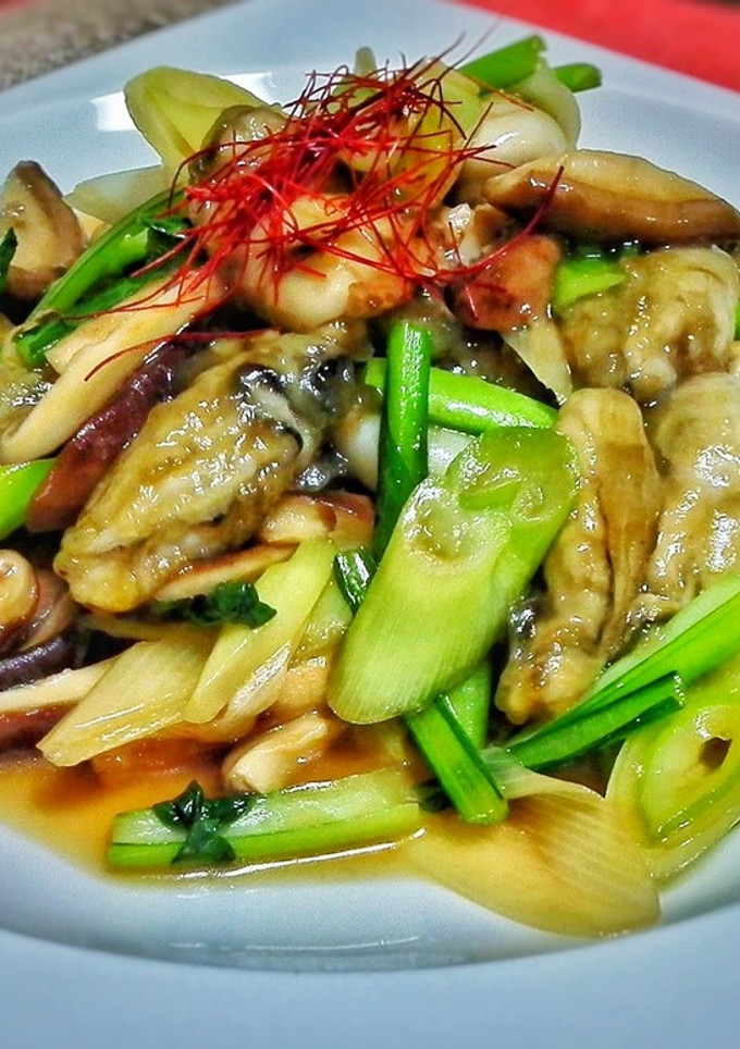 牡蠣と野菜のオイスター炒め-レシピのメイン写真