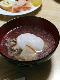 牛肉のお雑煮-レシピのメイン写真