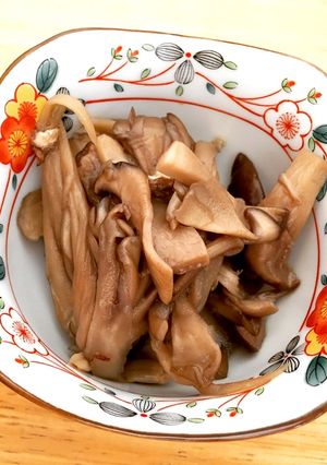 女性の味方！きのこのバルサミコ酢炒め-レシピのメイン写真