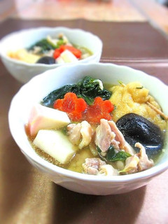 オッサンのリメイク餅巾着コンソメスープ-レシピのメイン写真