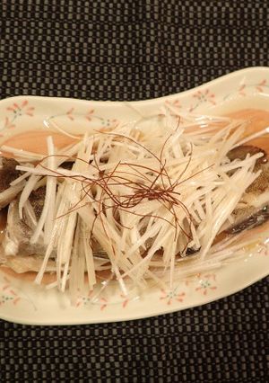 アイナメの清蒸-レシピのメイン写真