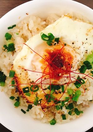 炊飯器で簡単★豚肉と玉ねぎの中華飯-レシピのメイン写真