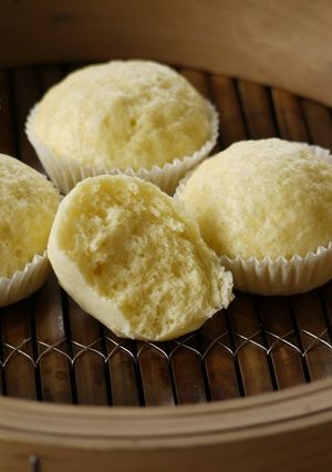 ふんわり蒸しケーキ-レシピのメイン写真