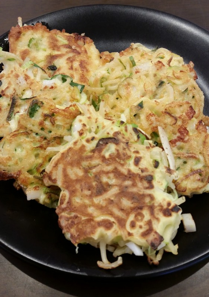 残ったスパゲッティでねぎ焼き-レシピのメイン写真