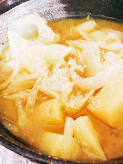 じゃがいも味噌カレースープ-レシピのメイン写真