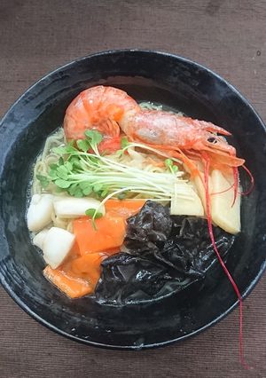 エビ入り塩ラーメン-レシピのメイン写真