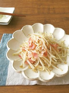 節約♪シャキシャキもやしとベーコン炒め-レシピのメイン写真