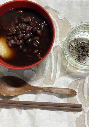 ［電気圧力鍋］アク抜き無し簡単ぜんざい-レシピのメイン写真
