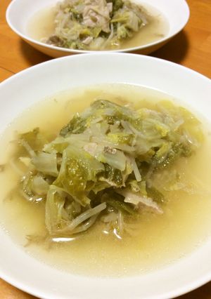 豚肉と白菜もやし玉葱のコンソメスープ-レシピのメイン写真