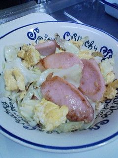 おさかなソーセージのカレー塩炒め-レシピのメイン写真