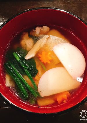 お正月 東京のお雑煮 関東風お雑煮-レシピのメイン写真