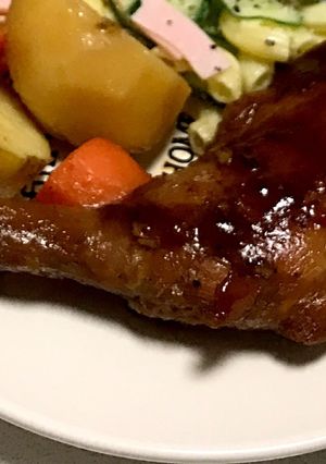 骨付き甘辛チキン-レシピのメイン写真