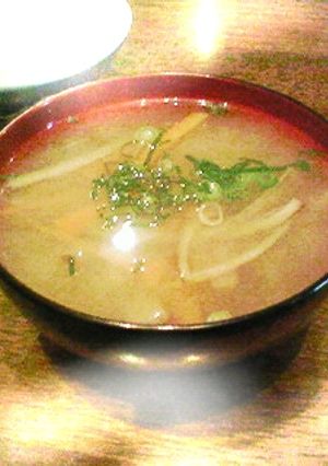 キンピラごぼうの残りで★　簡単みそ汁♪-レシピのメイン写真
