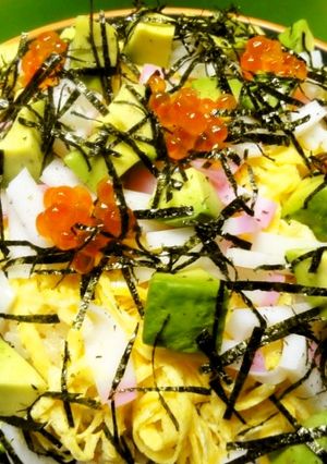＊おせちリメイク散らし寿司＊-レシピのメイン写真